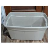 Sterilite 30 Gallon Nickel Plastic Storage Tote