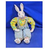 Vintage Easter Bunny Sitting Figurine