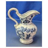 Blue Danube Ceramic Floral Pitcher