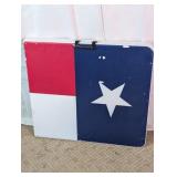 Texas Flag Folding Utility Table