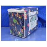 Ruvanti Queen Christmas Flannel Sheet Set