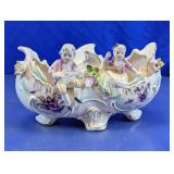 Ornate Figural Centerpiece Bowl