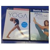 Yoga and Pilates Workout DVD Set