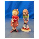 Cindy Gift Roller Skater & Love Figurine Set