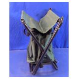 Foldable Camping Stool w/ Cooler Bag Attachment