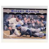 INSERT CARD TOPPS HOF MICKEY MANTLE