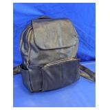 Black Multi-Pocket Backpack