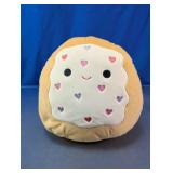 Heart Pattern Toaster Pastry Plush