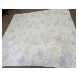 Coastal Seashell Pattern Quilted Coverlet