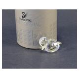 Swarovski Silver Crystal Mini Swimming Duck