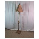 Vintage Style Traditional Floor Lamp w/Fabric
