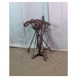 Vintage Wrought Iron Livestock Branding Irons Lot