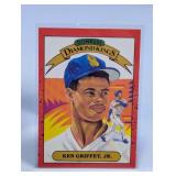 2ND YR CARD 1990 DONRUSS HOF KEN GRIFFEY JR DK