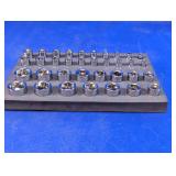 Chrome Metric & SAE Socket Set