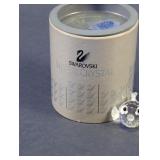 Swarovski Silver Crystal Blowfish Figurine