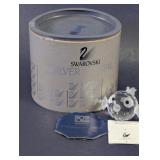 Swarovski Silver Crystal Blowfish Figurine