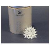 Swarovski Silver Crystal Hedgehog Figurine