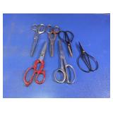 Assorted Metal Scissors