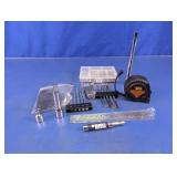 Assorted Hand Tools & Hardware Accessories Lot