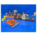 Wooden Halloween Signs & Wall Hanging