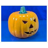 Glazed Ceramic Jack-O