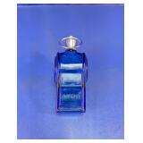 Vtg. 1970s Avon The Big Whistle Blue Glass