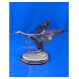Vintage Brass Flying Duck Goose Figurine