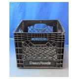 Dean Foods Black Plastic Milk Crate