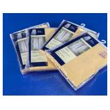 Tangiers Butter Sheer Window Curtain Panels Set