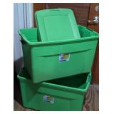Sterilite 35 Gallon Lime Popsicle Storage Tote
