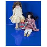 Decorative Dolls & Teddy Bear Set