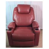 Power Massage Recliner Chair W/ Cup Holders