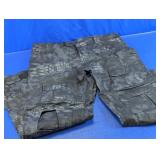 Gray Digital Camo Tactical Cargo Pants