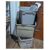 Sterilite Storage Totes & Latching Box Assortment