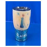 Personalized Frozen Elsa & Anna Glitter Tumbler