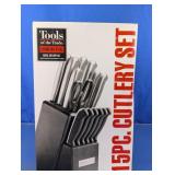 Tools Of The Trade Stainless Steel 15-Piece