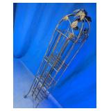 Decorative Metal Leaf Display Rack