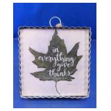 Round Top Collection Give Thanks Decor