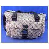 Lauren Ralph Lauren Monogram Duffle Weekender Bag