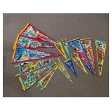 Souvenir State & Attraction Pennant Assortment
