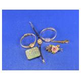 Watches & Floral Accessory Assortment