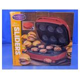 Nostalgia Electrics Sliders Mini Burger Maker