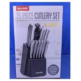 AR+COOK 15-Piece Stainless Steel Cutlery Set