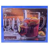 Libbey Madison Sangria 7-Piece Pitcher Set