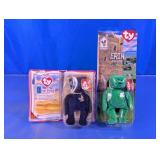 2 Vintage McDonalds Ty Collectible Bears