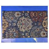 Vintage-Style Persian Pattern Accent Rug Sample