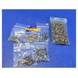 Assorted Brass Fishing Swivels & 3-Way Swivels