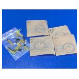 Fishing Jigs & Pre-Tied Leader Packets Lot
