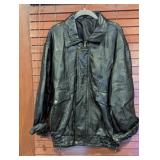 Air Force Leather Bomber Jacket Medium