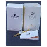 Swarovski Crystal Memories Skier Figurine